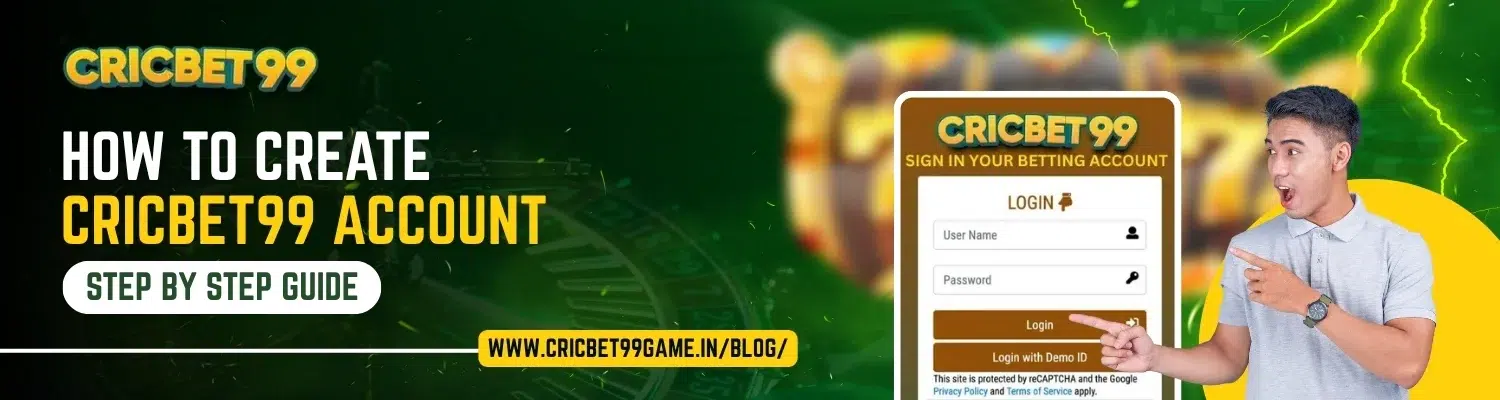 How to Create Cricbet99 Account